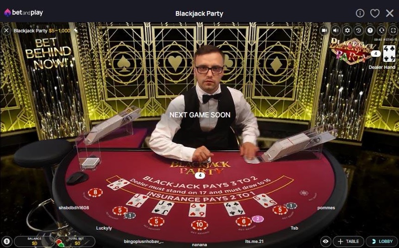 Blackjack Party