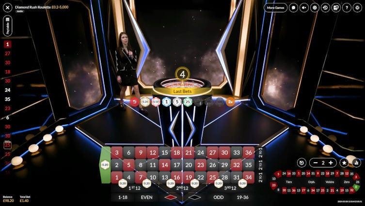Diamond Bet Roulette