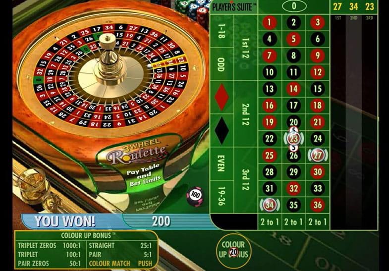 Double Bonus Spin Roulette