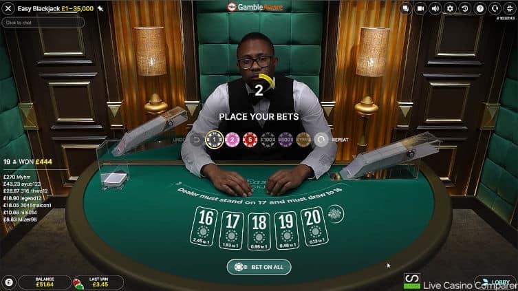 Easy Blackjack