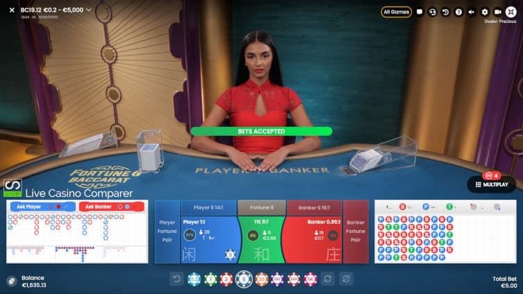 Fortune 6 Baccarat