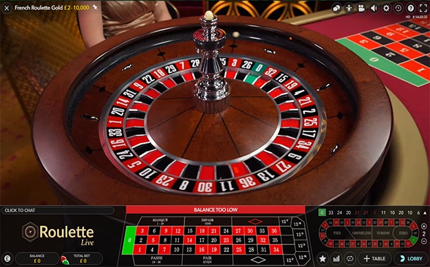 French Roulette VIP Limit