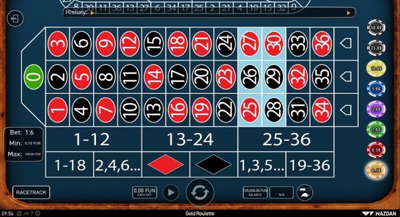 Gold Roulette (Wazdan)