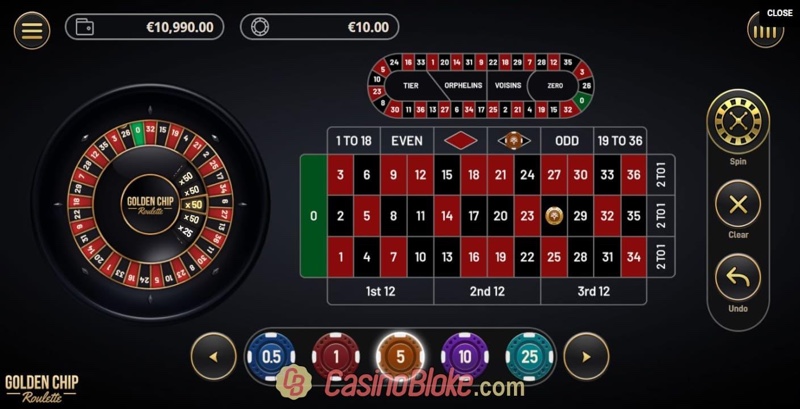 Golden Chip Roulette