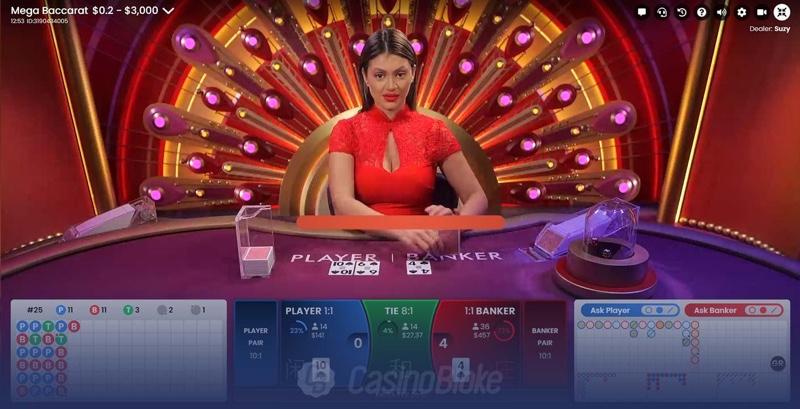 Mega Baccarat Online Roulette
