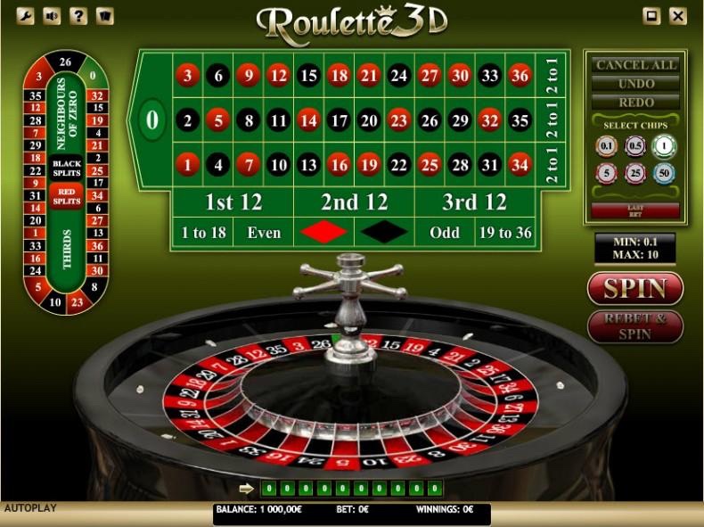 Roulette 3D (iSoftBet)